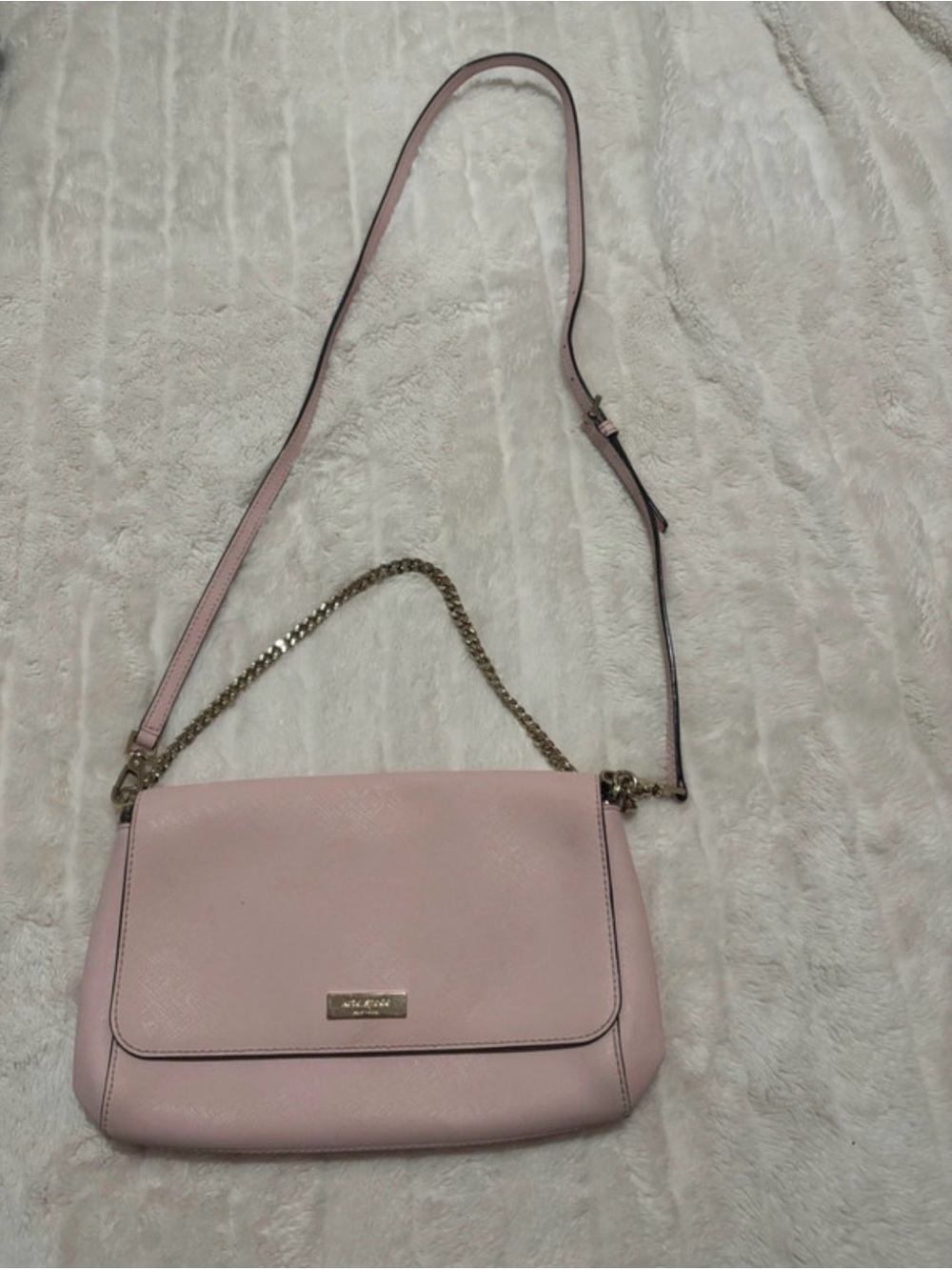 Kate Spade Blush Pink Crossbody Shoulder Bag